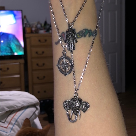 pretty things Jewelry - Leaf,NamasteHand,Compass,ElephantNecklace🤑